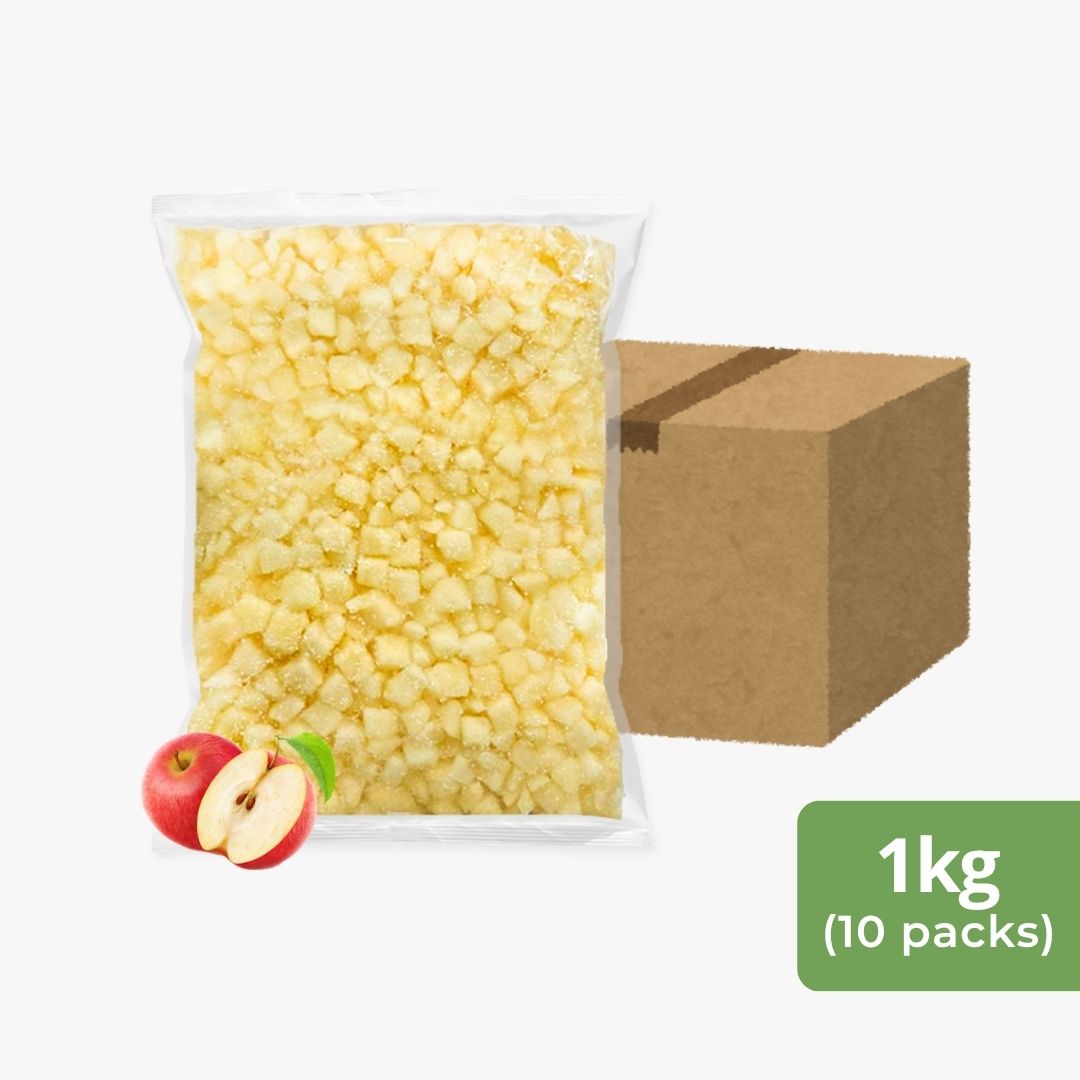 Frozen Apple Dice (1kg x 10 packs)