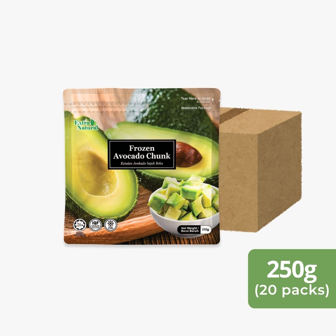 Frozen Avocado Chunk Retail Pack (500g x 20 packs)