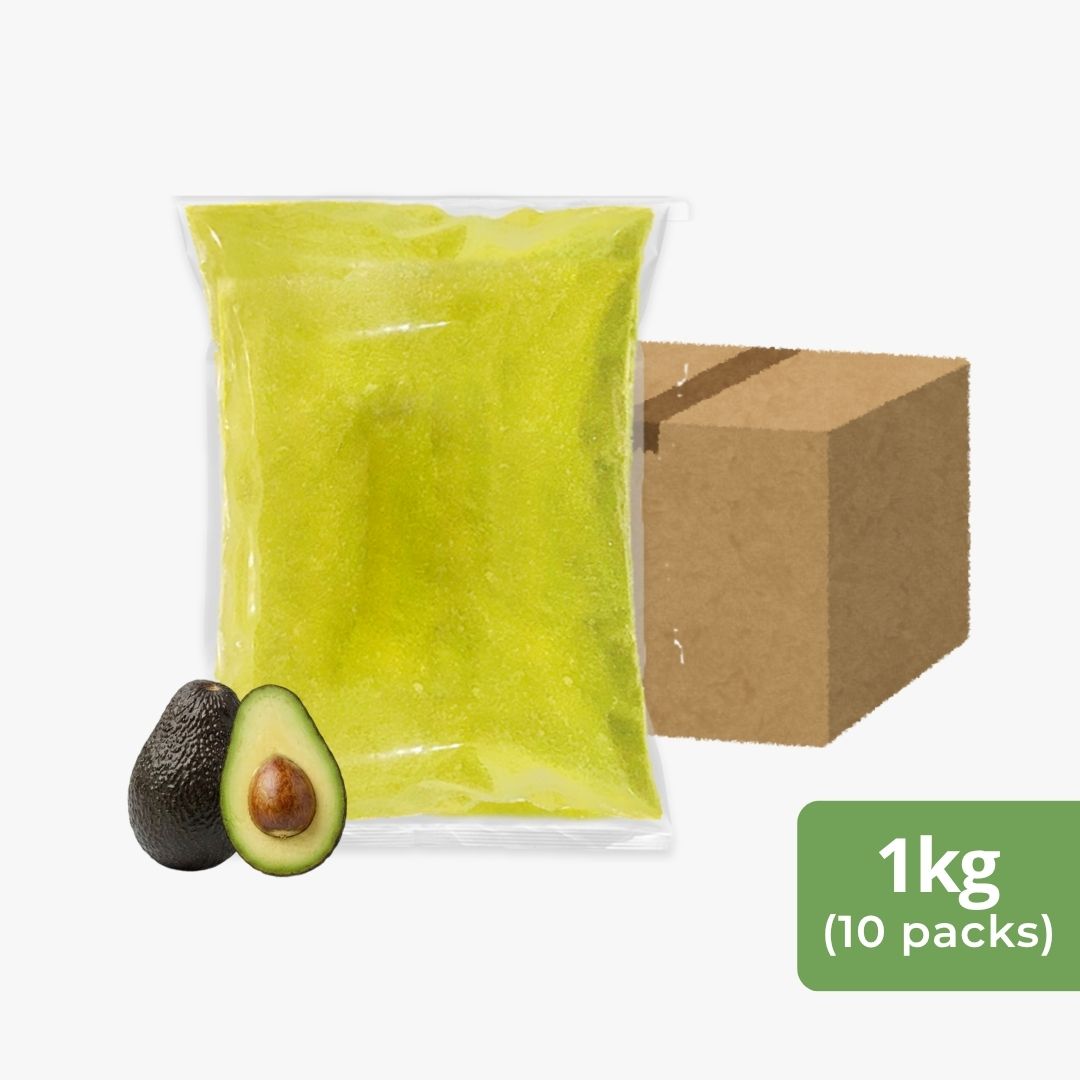 Frozen Avocado Puree Hass (1kg x 10 packs)