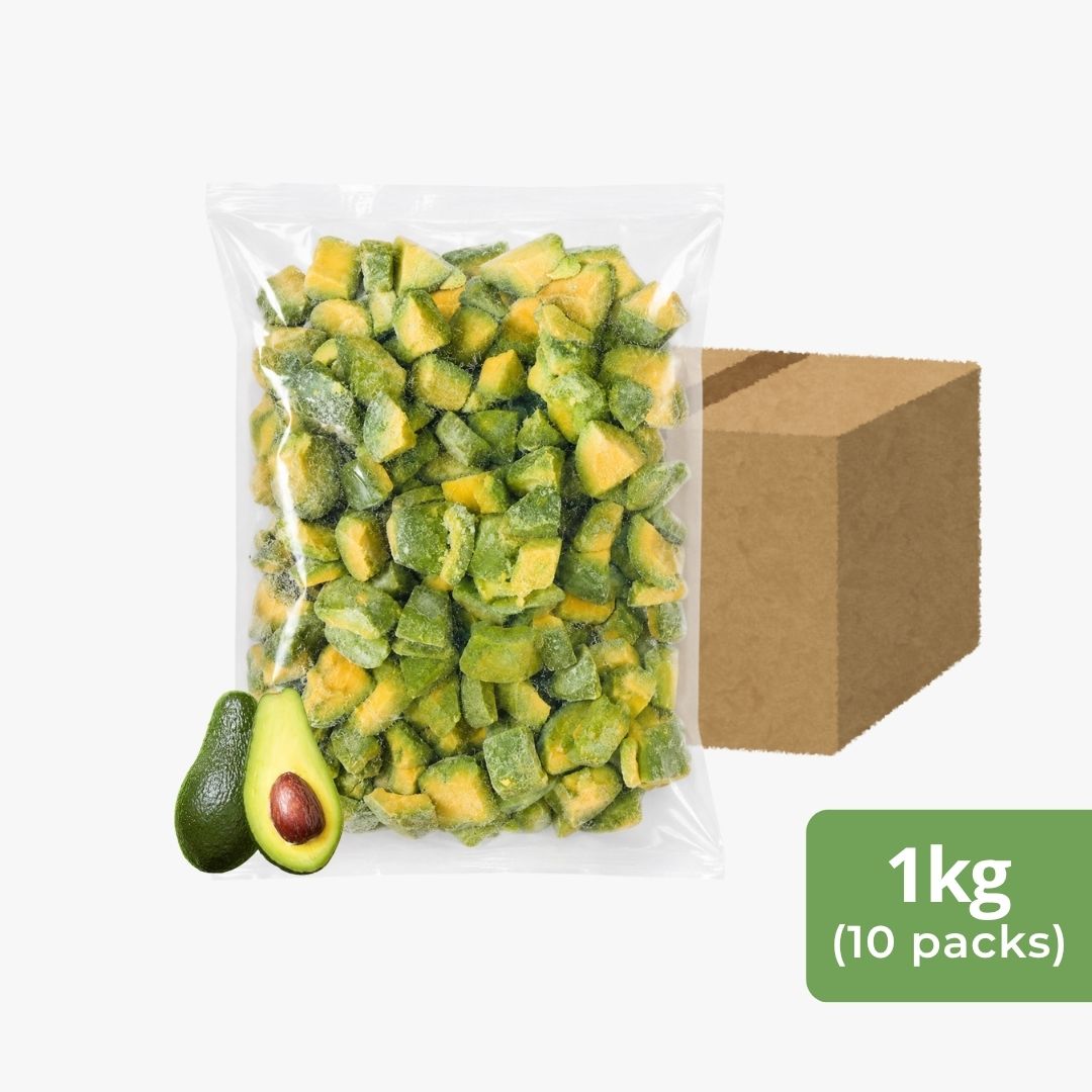 Frozen Avocado Chunk Shepard (1kg x 10 packs)