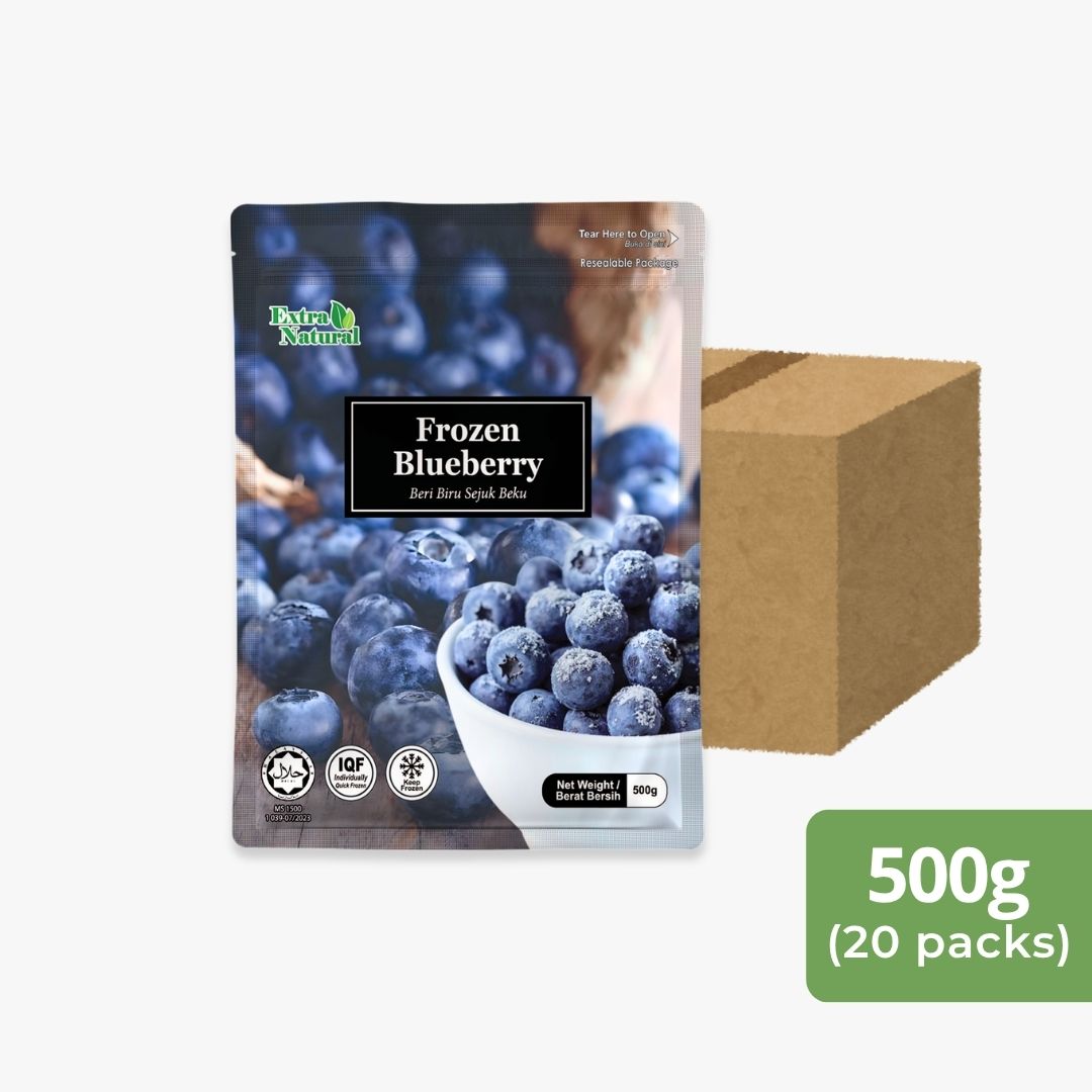 Frozen Blueberry Retail Pack (500g x 20 packs)