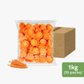 Frozen Carrot Slice (1kg x 10 packs)