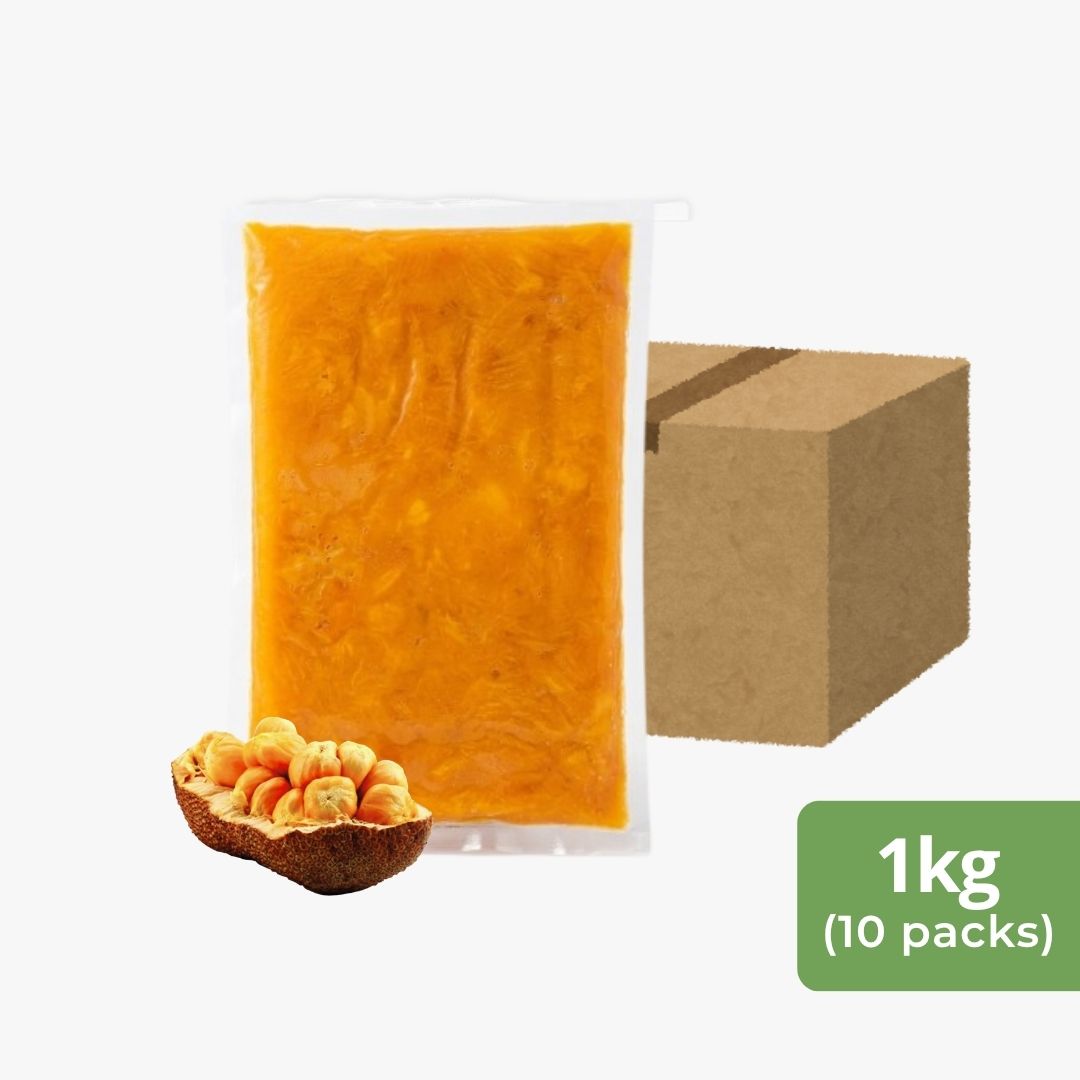 Frozen Cempedak King Seedless Pulp (1kg x 10 packs)