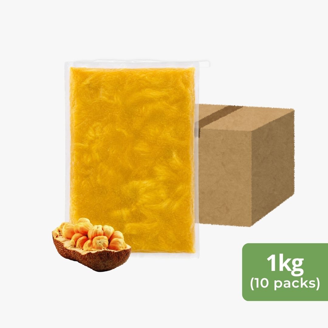Frozen Cempedak Nangka Seedless Pulp (1kg x 10 packs)