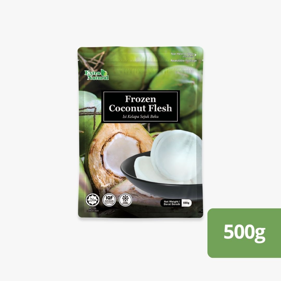 Frozen Coconut Pandan Flesh 500g