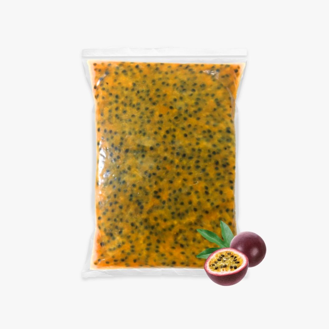 Frozen Passion Fruit with seed Pulp 1kg