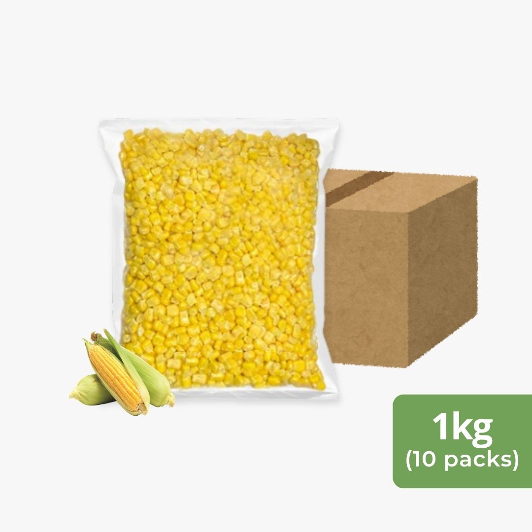 Frozen Sweet Corn Cut Kernel (1kg x 10 packs)