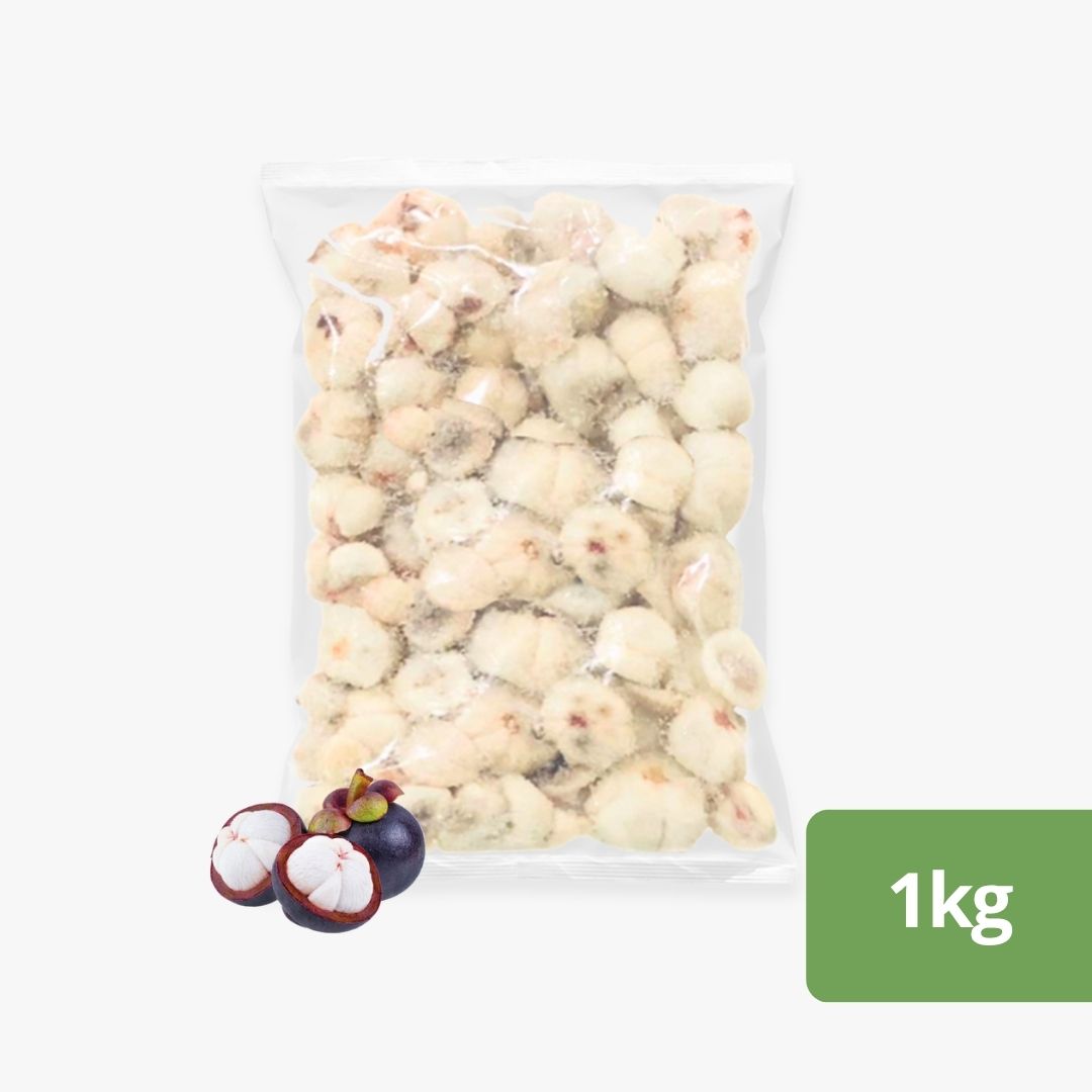 Frozen Mangosteen with Seeds 1kg