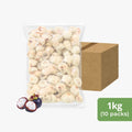 Frozen Mangosteen with Seeds (1kg x 10 packs)
