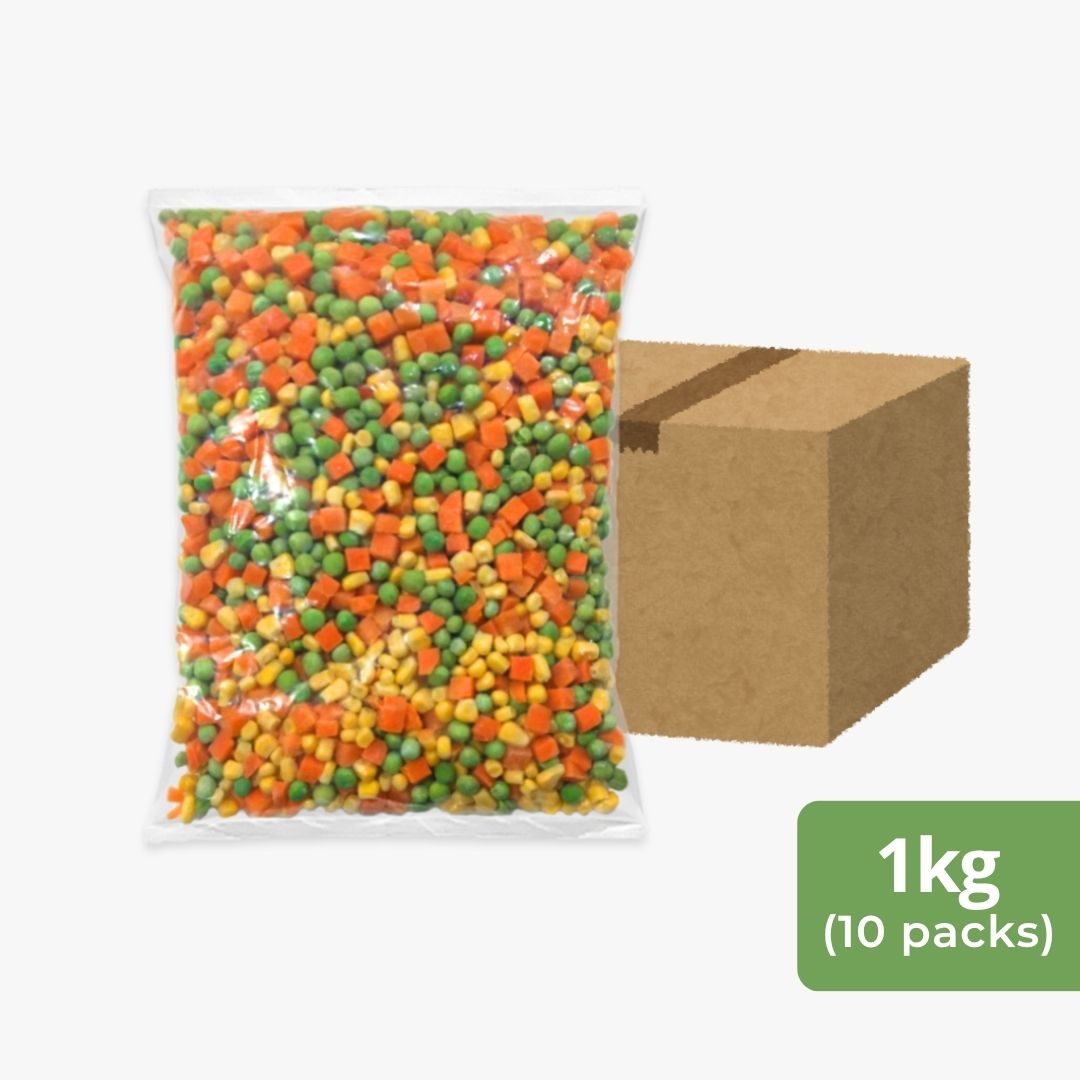 Frozen Mixed Vegetables (1kg x 10 packs)