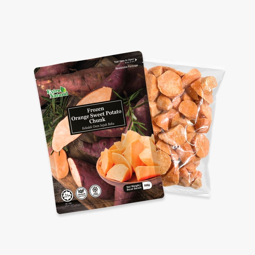Frozen Orange Sweet Potato Chunk