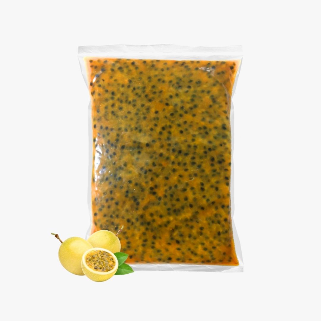 Frozen Passion Fruit with seed Pulp 1kg
