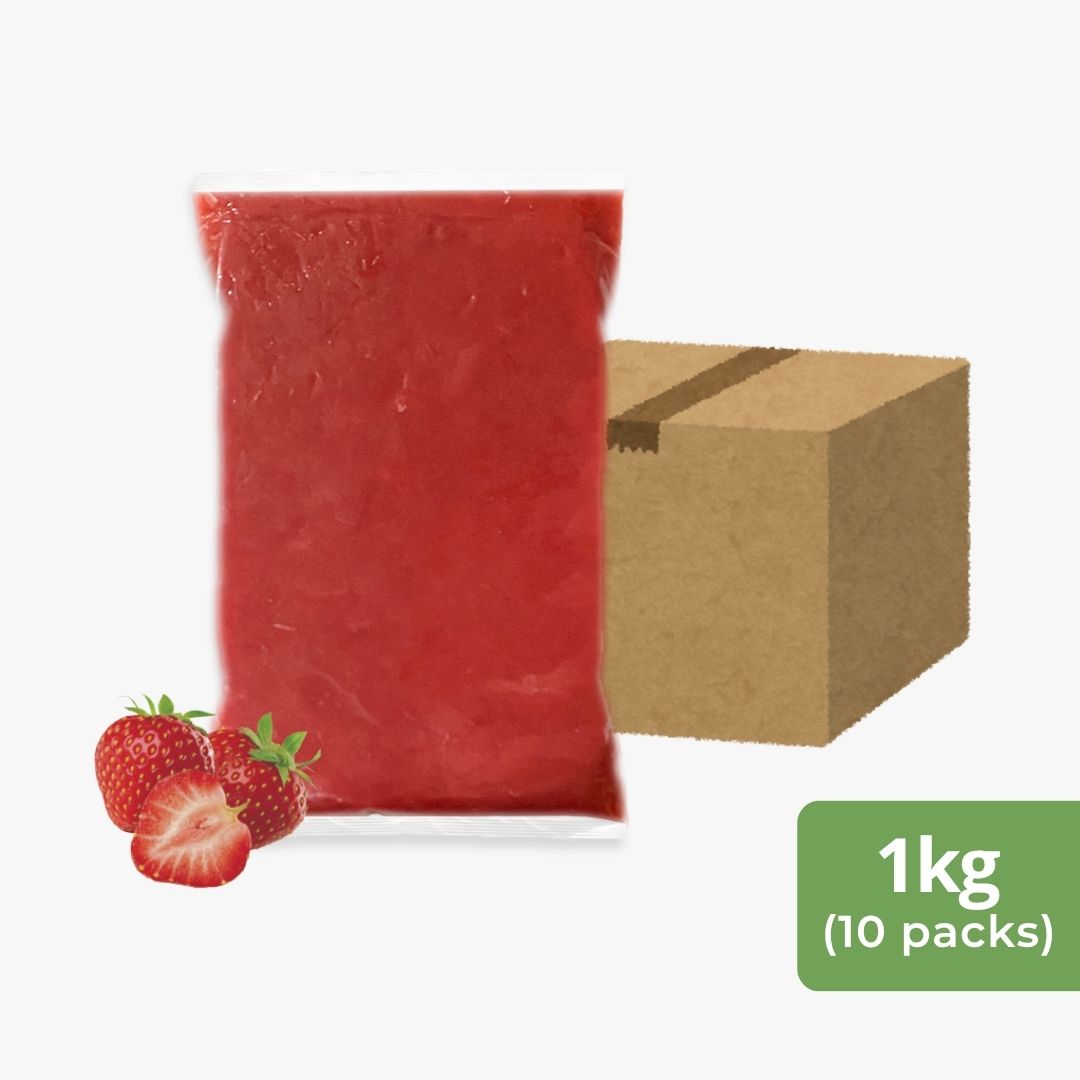 Frozen Strawberry Coulis (1kg x 10 packs)