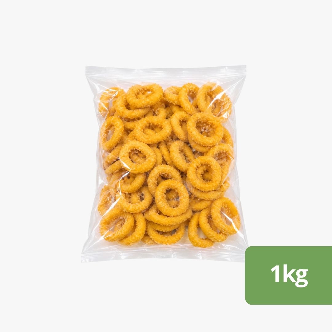 Frozen Onion Ring Fries (Crumbed) 1kg