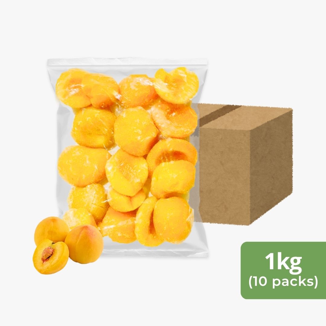 Frozen Yellow Peach Halve (1kg x 10 packs)