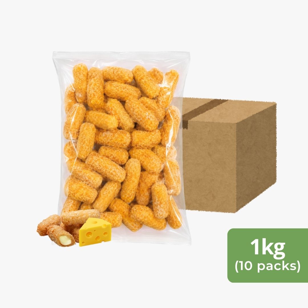 Frozen Potato Croquette with Mozzarella Cheese (1kg x 10packs)